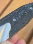 Microtech Socom Bravo Mini SE TitaniumCF bead blast std, снимка 6