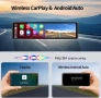 12 инча 4К огледало с Android auto/Car play, видео регистратор, камера за заден ход., снимка 4