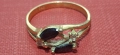 Златен пръстен /липсва камък/, снимка 7