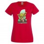 Дамска тениска Star Wars Yoda Игра,Изненада,Подарък,Геймър,, снимка 3
