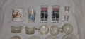 стъклени чинийки, чаши, порцеланови кани, супник, пепелници, снимка 3