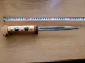 Нож от щик калашник с мъхов ахат, снимка 1