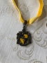 Harry Potter Хари Потър Hufflepuff огърлица медальон , снимка 3