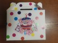 Happy Birthday парти картонена кутия кутийка за лакомства подаръци рожден ден, снимка 1
