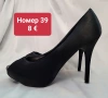 РАЗПРОДАЖБА на стилни дамски обувки на ток номер 39 , снимка 14