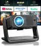 Видео Проектор Einyomily ! 4 K ,WiFi ,Блутут! Съвместим с Netflix и стрийминг приложения:, снимка 1