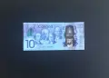 ⭐ Канада 10 долара 2017 AU (виж описанието)  , снимка 1