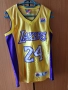 LA Lakers Kobe Bryant 24 Home Jersey (S) като нов, снимка 1