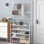 Етажерка със закачалки и рафтове за обувки, снимка 2