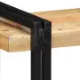 vidaXL Стенен рафт 70x33x35 cm Масивна груба дървесина Манго, снимка 8