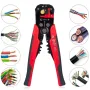 Клещи за оголване на кабели 3в1 - сваляне на изолация, кримпване, рязане, снимка 6