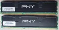 PNY XLR8 Gaming 2x8 GB DDR3 1600 LP low profile, снимка 1