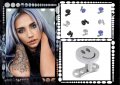 Микродермали микро дермал dermal anchor дермален пиърсинг Smile , снимка 4