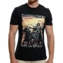 Нова тениска с дигитален печат на музикалната група IRON MAIDEN - Death on the road