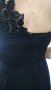 Елегантна черна рокля, снимка 2