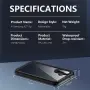 REDPEPPER A Series за Samsung Galaxy A27 5G IP68 Водоустойчив Удароустойчив PC TPU PET Калъф – Черен, снимка 11