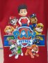 Нова детска тениска с дигитален печат PAW Patrol (Пес патрул) в червен цвят, снимка 2