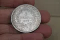 Сребърна монета ''5 Франка'' 1875-та година, снимка 3