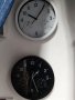 Безшумен часовник с термометър и хидрометър 25см - Тих стенен часовник, снимка 4