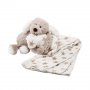 Одеялце с плюшена играчка, снимка 1 - Плюшени играчки - 31160784