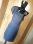 Официална маслено сива рокля М, снимка 1