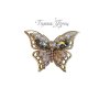 Брошка пеперуда 1, снимка 2