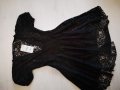Черна рокля Зара Zara, снимка 3