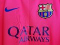 Barcelona Nike оригинална фланелка тениска Барселона 2014/2015 Away размер S , снимка 3