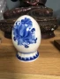 Руско порцеланово яйце Гжель, снимка 3