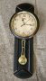 Стенен часовник с кварцов механизъм и махало, снимка 1 - Стенни часовници - 42212527
