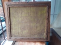 Стара майсторска българска картина масло платно канава рамка, снимка 5