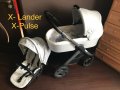 Бебешка количка X-LANDER модел X-Pulse, снимка 1 - Детски колички - 40495199