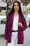 Едноцветно дамско сако с джобове - 9611, снимка 5