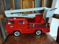 Ретро ламаринена играчка количка  пожарна Tonka , снимка 3