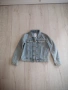 Детско яке от деним за момиче с камъчета 134, снимка 1