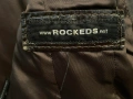 Елегантно дамско кожено яке Rockeds S – двуредно закопчаване, снимка 6