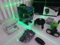 Нов Професионален Лазерен 4D нивелир F-POWER до 40 метра, снимка 2