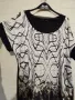 СТРАХОТНА ТУНИКА ЧЕРНО И БЯЛО 3XL, снимка 2