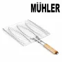 Скара за барбекю за риба Muhler, 27x26.5x50.5cm, снимка 3
