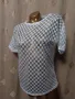 Бяла тениска на квадрати , снимка 5