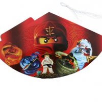 Лего Нинджаго Ninjago картонена парти шапка шапки рожден ден, снимка 4 - Други - 37394873