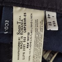 Armani jeans linen pants EU 42 A36, снимка 3 - Панталони - 40470132