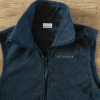 Columbia Men's Cathedral Peak Front-Zip Fleece Vest - поларен мъжки елек, снимка 2 - Други - 39152318