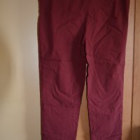 Пролетно - есенен панталон цвят бордо, снимка 2 - Панталони - 42285141