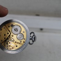 Джобен часовник ''Омега'' порцеланов циферблат 48 мм, снимка 9 - Колекции - 39376467