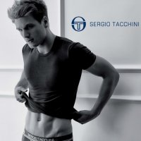 Sergio Tacchini мъжки тениски Sergio Tacchini-черни и бели, снимка 2 - Тениски - 36618797