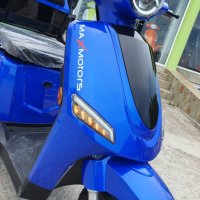 ЕЛЕКТРИЧЕСКА ФАМОЗНА триколка maxmotors FM1 1500W - BLUE, снимка 5 - Мотоциклети и мототехника - 42255850
