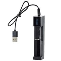 Usb интелигентно зарядно устройство за батерия Li-Ion 18650 с индикатор, снимка 10 - Захранвания и кутии - 40304833