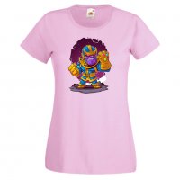 Дамска тениска Marvel Thanos Игра,Изненада,Подарък,Геймър,, снимка 11 - Тениски - 36786075