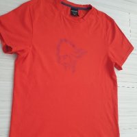 NORRONA Cotton Logo Mens Size S ОРИГИНАЛ! Мъжка Тениска!, снимка 5 - Тениски - 37214414